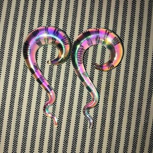‼️1 HOUR SALE‼️Glass Iridescent Spirals